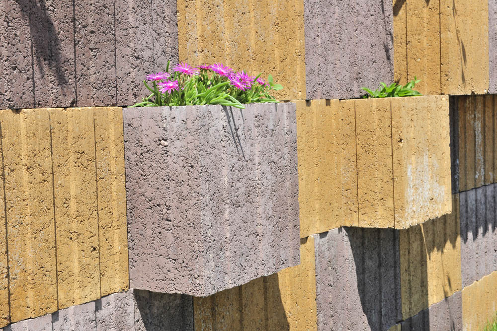 KK Kavics Beton Lisszabon Bordás kosár - Image 4