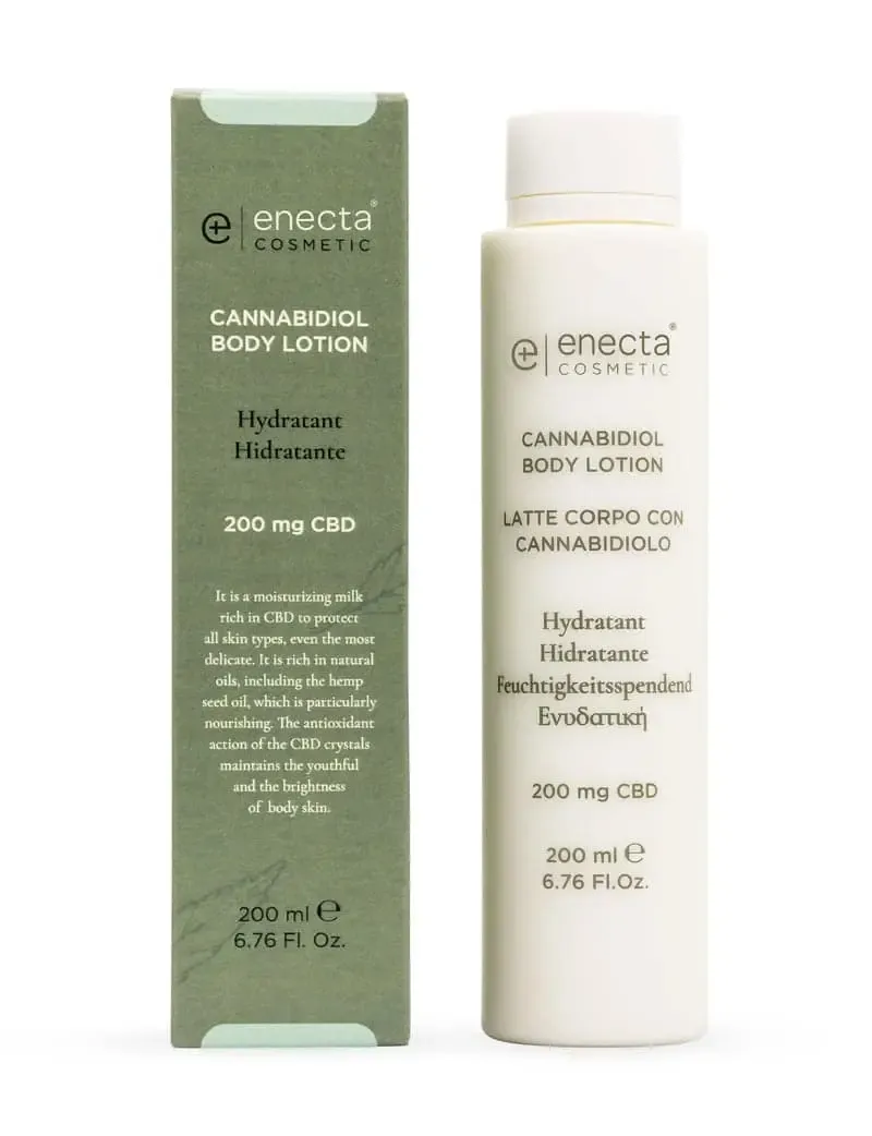 ENECTA Body Lotion - testápoló 200 ml, 200 mg CBD
