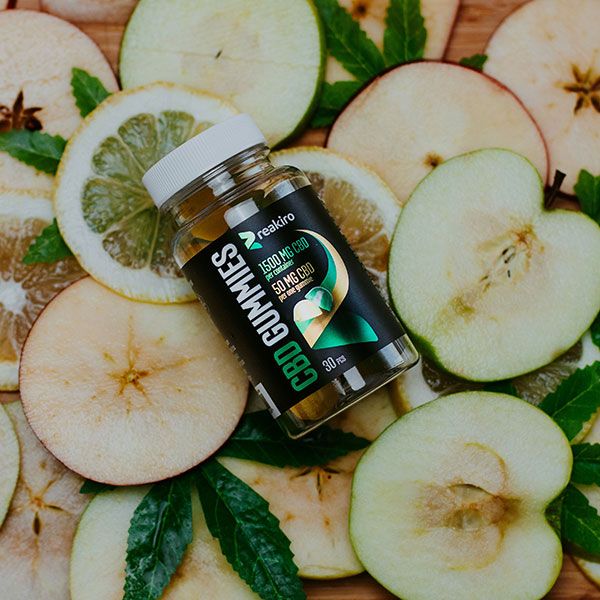 REAKIRO CBD Gumicukor 1500 mg 30 db
