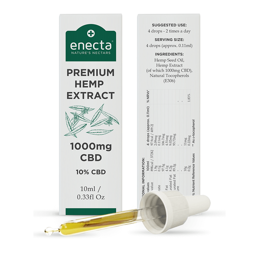 ENECTA CBD olaj 10% 1000 mg 10 ml