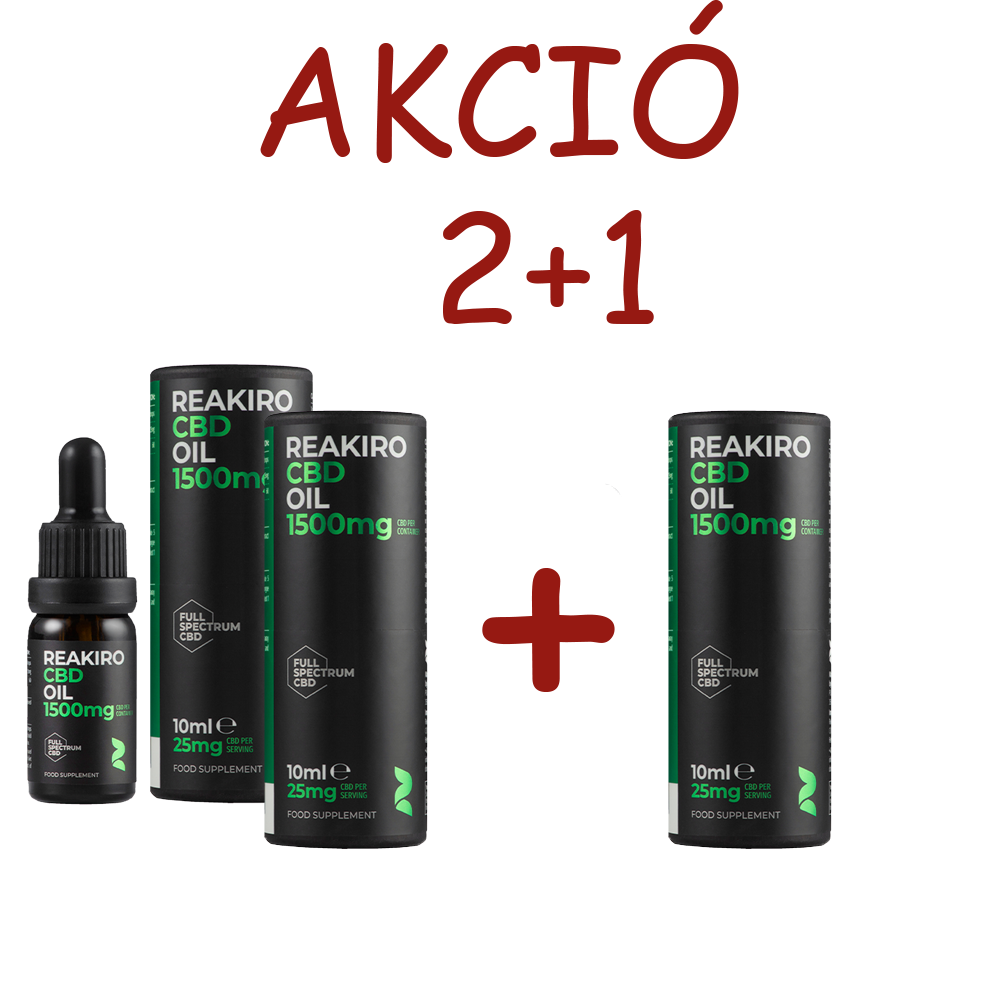 REAKIRO CBD Oil 1500 mg 10 ml