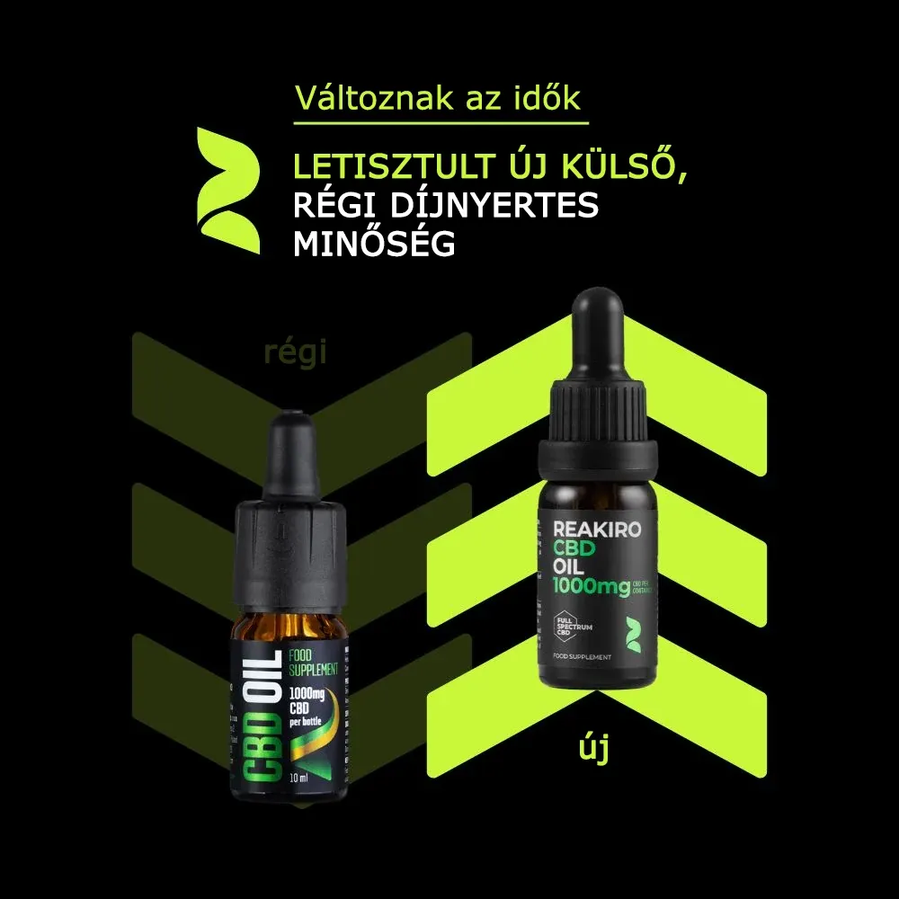REAKIRO CBD Oil 1000 mg 10 ml