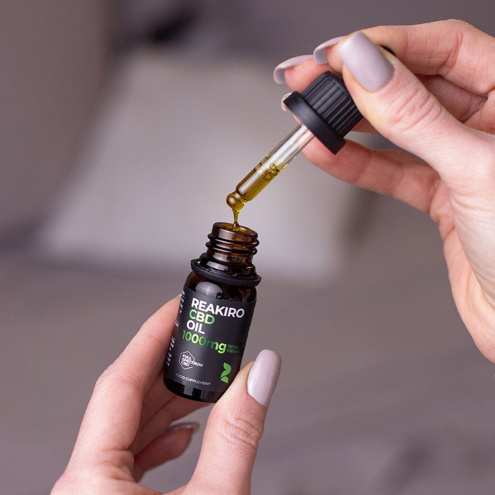 REAKIRO CBD Oil 1000 mg 10 ml