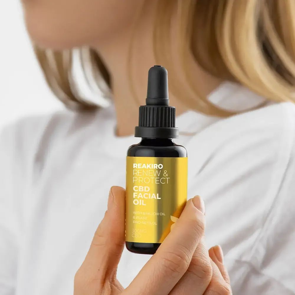 REAKIRO Renew & Protect CBD Facial Oil