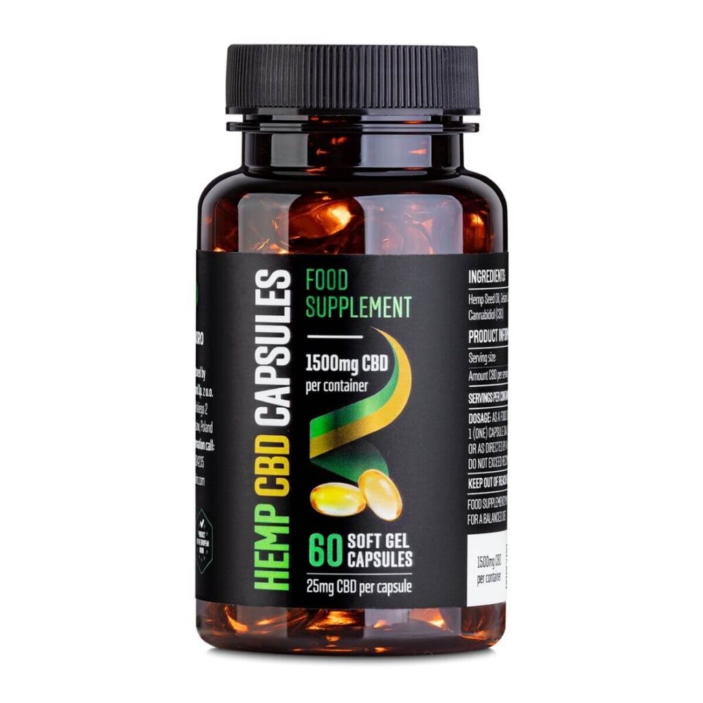 REAKIRO Lágy Zselé CBD kapszula 1500 mg 60 db