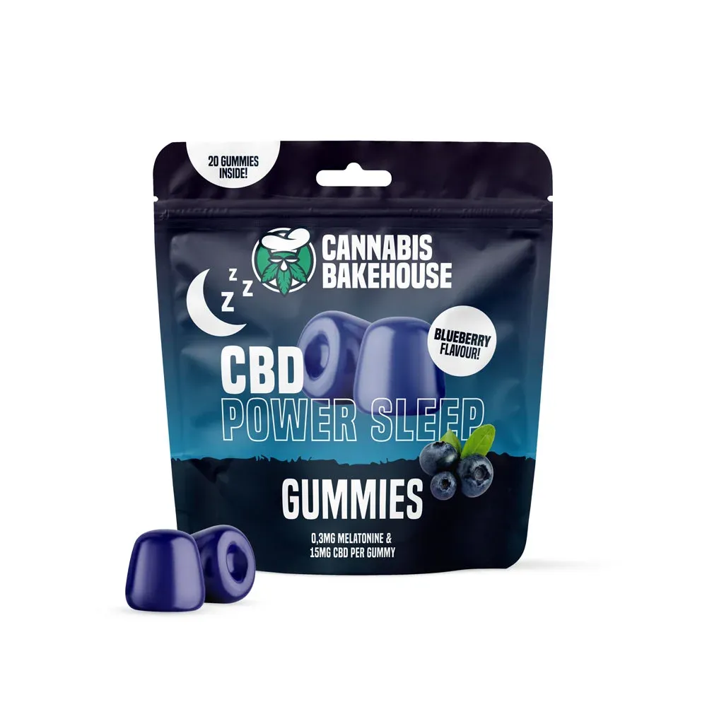 CANNABIS BAKEHOUSE CBD Power Sleep Gummies 300 mg
